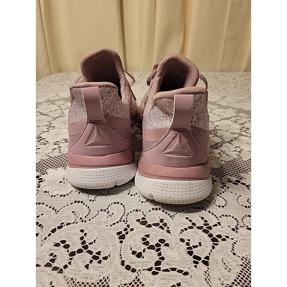 Reebok Print Her 3.0 Lilac Lavender Knit Infused Running Shoes Women's 5